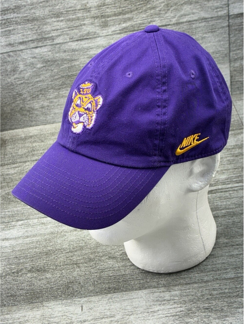 Nike LSU Tigers College Vault "Sailor Mike" Unstructured Dad Hat Classic M/L